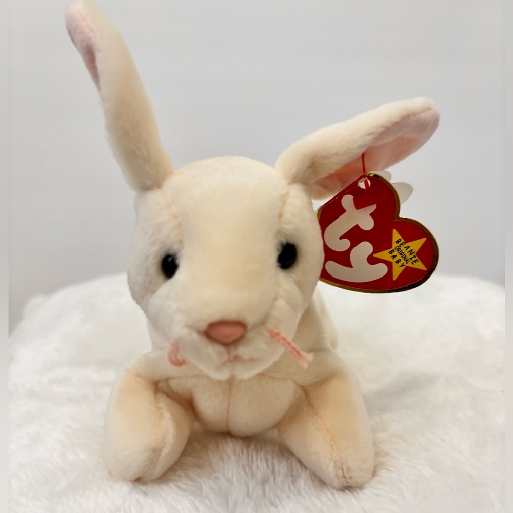 Ty Beanie Baby “Nibbler” Cream/ NWT